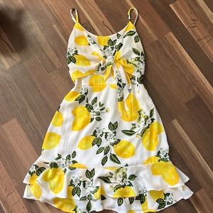 Lemon Summer Dress